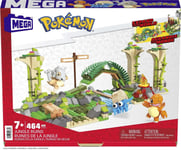 Mega Pokemon Jungle Ruins Construction Playset with 464 Compatible Bricks