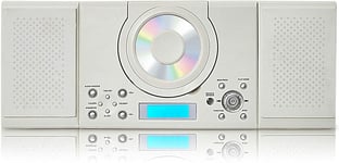 CD Player with USB FM Radio Remote Control Clock & Alarm GTMC-101 MK2 White