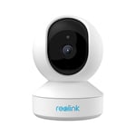 Reolink 3MP WiFi Indoor Security Camera, 2.4GHz WiFi CCTV IP Camera, Nanny Baby Monitor With Pan Tilt/IR Night Vision/2-Way Audio/Motion Detection, Remote Viewing, E1