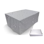 75 storlekar Vattentät uteplats Trädgårdsmöbler Överdrag Regn Snö Stolsöverdrag_(happyshop)-yky 250x250x90cm