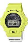 G-SHOCK Casio Mens Watch Lightning Yellow Series DW-6900TGA-9JF
