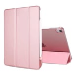 iPad Pro 11 tum (2018) tri-fold smart läderfodral - Roséguld Rosa