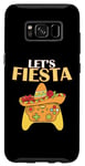 Coque pour Galaxy S8 Cinco De Mayo Manette de Jeu Vidéo Let's Fiesta Gaming