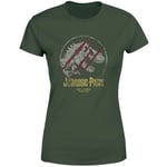 Jurassic Park Lost Control Women's T-Shirt - Green - S - Vert Citron