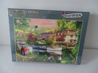Falcon DeLuxe Around Britain Cotswolds Summer Haze - 1,000 Piece Jigsaw - NEW