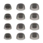12x In-Ear Earbuds Tip Cups Soft Silicone for Jabra Elite 75t Headphone 3 Size