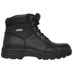 2024 Skechers Mens Workshire Steel Toe Safety Boots Memory Foam Leather Upper