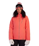 Spyder Women's Skyline Ski Jacket, Dark Pink, XL UK