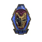 IRON MAN MASK LIGHT UP PIN - "Part Of The Journey Is the End" - Novelty Cute pin