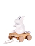 Moomin On Wheels - Pull Along Moomin Toys Baby Toys Pull Along Toys Multi/patterned MUMIN
