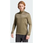adidas Terrex Multi Half-zip Long Sleeve Tee, storlek X-Small