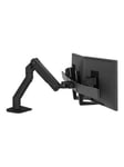Ergotron HX Desk Dual Monitor Arm - mounting kit