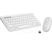 Logitech Pebble 2 Combo - Keyboard (K380S) & Mouse (MK380) White - BNIB