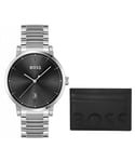 Hugo Boss Confidence Mens Silver Watch 1570146 Stainless Steel (archived) - One Size