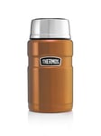 Thermos 170354 Stainless King Food Flask, Copper, 710 ml