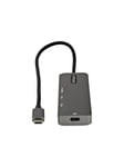 StarTech.com USB C Multiport Adapter USB-C to HDMI 2.0b 4K 60Hz (HDR10) 100W Power Delivery Pass-Through