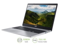 Acer Chromebook 315 CB315-3H - (Intel Celeron N4020, 4GB, 64GB eMMC, 15.6 inch Full HD Display, Google Chrome OS, Silver)