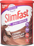 Slimfast High Protein Meal Replacement Powder Shake, Chunky Chocolate Flavour, P