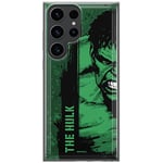 ERT Group Coque de téléphone Portable pour Samsung S23 Ultra Original et sous Licence Officielle Marvel Motif Hulk 001 Parfaitement adapté à la Forme du téléphone Portable, Coque en TPU
