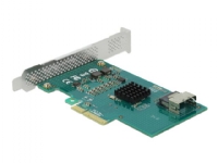 Delock - Diskkontroller - 4 Kanal - SATA 6Gb/s - lav profil - RAID 0, 1, 10 - PCIe 2.0 x4