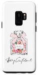 Galaxy S9 Stay Confident Flowers In Perfume Bottle For Women's & Girls Case