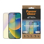 PanzerGlass iPhone 14 Pro Skärmskydd Ultra-Wide Fit Anti-bluelight EasyAligner