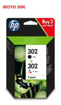 HP Deskjet 2134 ink 302 combo pack