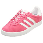 adidas Gazelle 85 Mens Pink White Fashion Trainers - 6 UK
