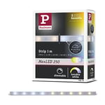 Paulmann 79878 MaxLED Bande lumineuse à LED 250 Blanc tunable Protection IP44 1 m 2700 K