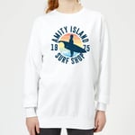 Jaws Amity Surf Shop Women's Sweatshirt - White - L - White