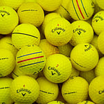 Second Chance 36 Callaway Chrome Soft Yellow Grade B Lake Golf Balls