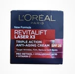 L'Oreal Paris Revitalift Laser x3 Triple Action Anti Aging Firming Cream SPF 25