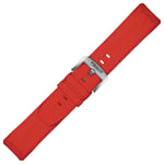 Red silicone strap Tissot T-Touch Connect Solar 2021 T603044329 models T121420A 