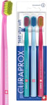Curaprox Toothbrush Set CS-5460 Pack - 3 Ultra Soft Manual Toothbrushes Super