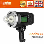 UK Godox AD600BM Bowens Mount 600Ws GN87 High Speed Sync Outdoor Flash Strobe