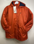 Nike Vintage 90s Deadstock Quilted Jacket Oversized Hooded Youth XL Mens S BNWT