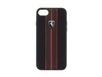 Ferrari FEURHCP7BKR, Omslag, Apple, iPhone 7/6S/6, 11,9 cm (4.7), Svart, Röd