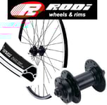 Rodi Rodi Framhjul MTB 26 tum (559mm) | 100mm QR | För fälgbroms och skivbroms 6 bult