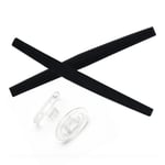 PapaViva EarSocks & Nose Pieces Replacement Rubber Kit For-Oakley Whisker