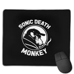 High Fidelity Sonic Death Monkey, Trucker Cap Customized Designs Non-Slip Rubber Base Gaming Mouse Pads for Mac,22cm×18cm， Pc, Computers. Ideal for Working Or Game