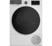 GRUNDIG ExpressDry GT76824EW 8 kg Heat Pump Tumble Dryer - White, White