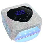 Uppladdningsbar UV LED Nagellampa, 72W Effekt, 5 Timerinställningar,EU-kontakt, X20 Diamant