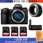 Nikon Z7 II + Nikon FTZ II + Grip Nikon MB-N11 + 3 SanDisk 64GB Extreme PRO UHS-II SDXC 300 MB/s + Guide PDF ""20 TECHNIQUES POUR RÉUSSIR VOS PHOTOS