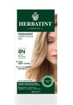 HERBATINT HERBAL NATURAL HAIR COLOUR DYE LIGHT BLONDE 8N 150ml - AMMONIA FREE