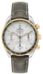 Omega 324.23.38.50.02.001 Speedmaster Chronograph 38Mm Silverfärgad/Läder Ø38 mm
