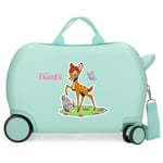 Joumma Disney Clasicos Children's Suitcase Blue 45 x 31 x 20 cm Hard ABS 24.6L 2 kg 4 Wheels Hand Luggage, Blue, Children's Suitcase