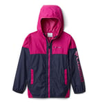 Columbia Unisex Kids Flash Challenger Windbreaker, Nocturnal, Wild Fuchsia, XS UK