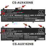 Kompatibelt med UX3430UN 11.55V 4200mAh
