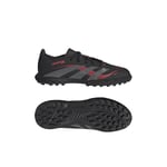 adidas Predator League TF Stealth Victory - Svart/Grå/Lucid Red Barn - Turf (TF), storlek 36