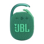 JBL Clip 4 Wireless Bluetooth Speaker, Waterproof with 10 Hours of Battery Life, Green